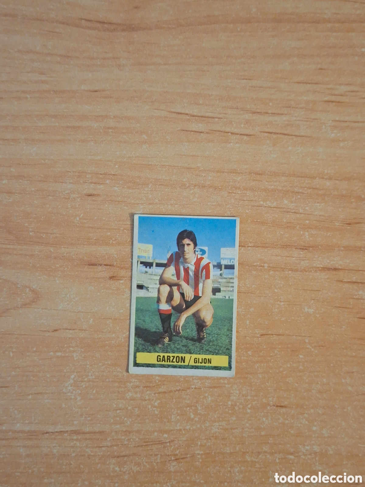 Cromos de F&uacute;tbol: Este 74 75 garzon gijon 11 fichaje despegado ver fotos