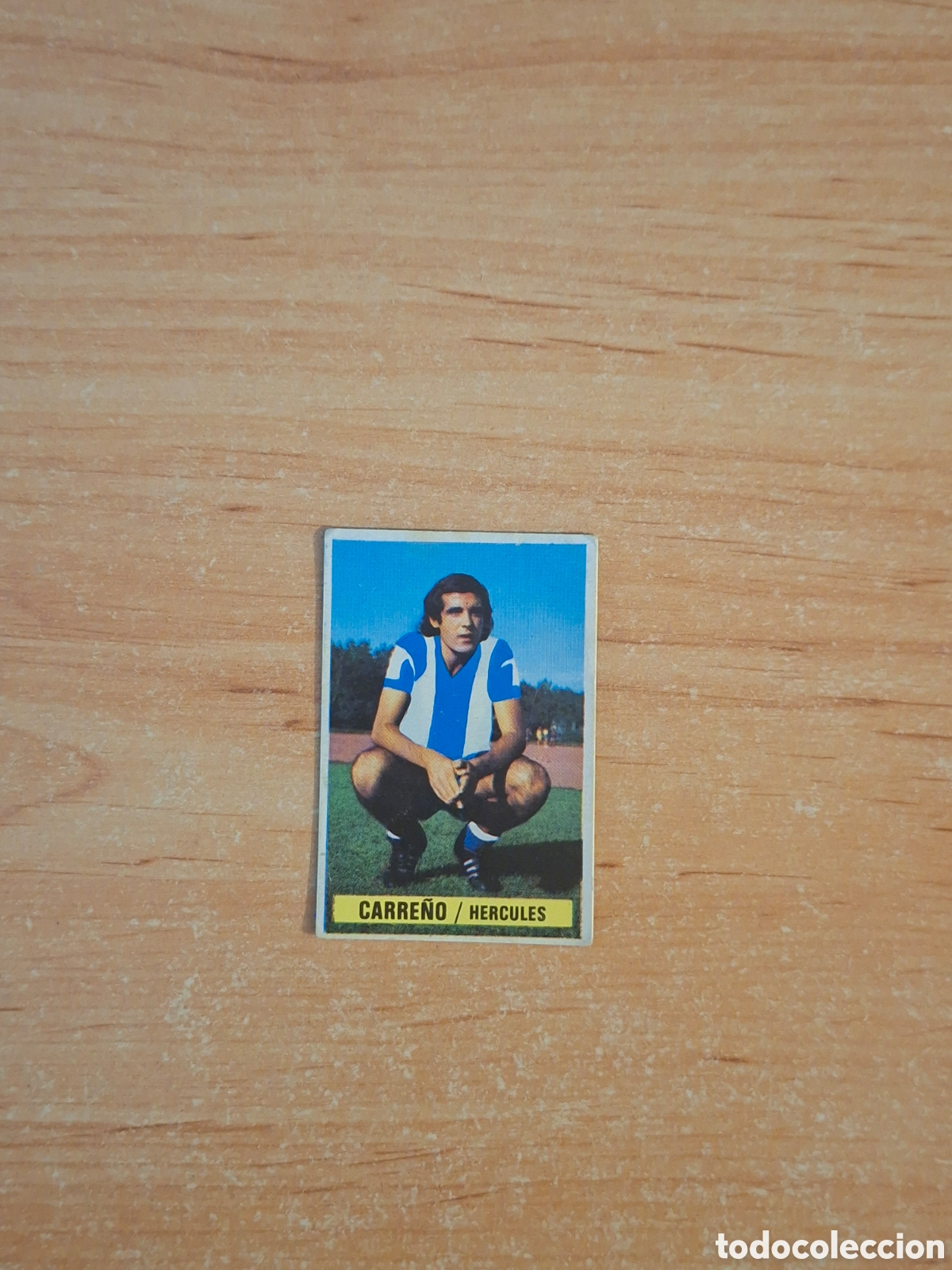 Cromos de F&uacute;tbol: Este 74 75 carre&ntilde;o h&eacute;rcules 12 fichaje despegado ver fotos