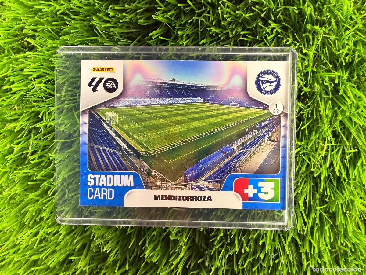 Football Stickers: N&ordm; 1BIS Mendizorroza Stadium Card D Alav&eacute;s Adrenalyn XL 25 26