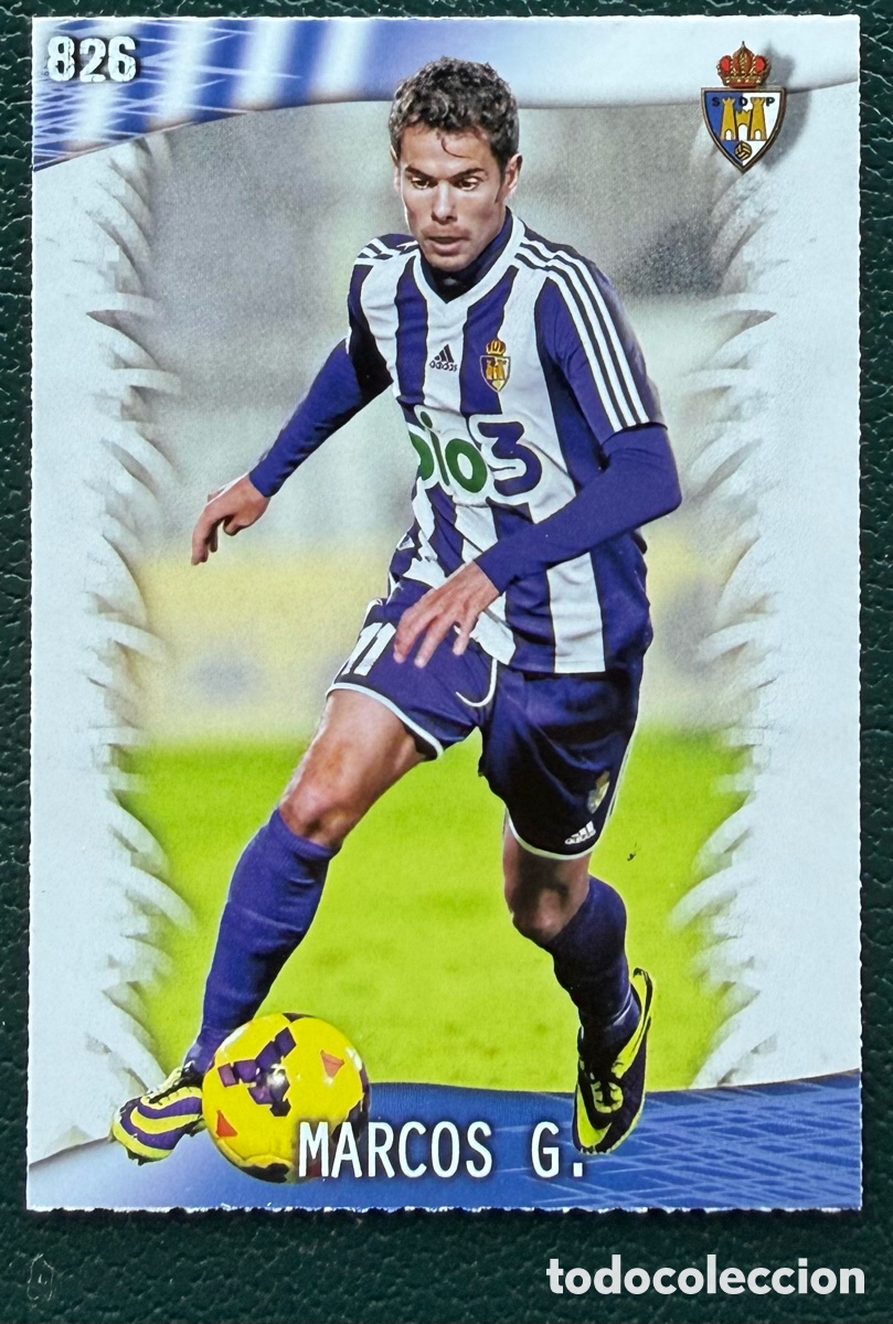 Figurine di Calcio: 826 MARCOS GARCIA SD PONFERRADINA FICHAS ALBUM MUNDICROMO 2013 2014 13 14