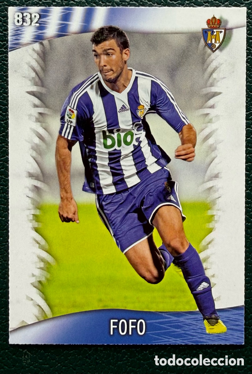 Figurine di Calcio: 832 FOFO SD PONFERRADINA FICHAS ALBUM MUNDICROMO 2013 2014 13 14