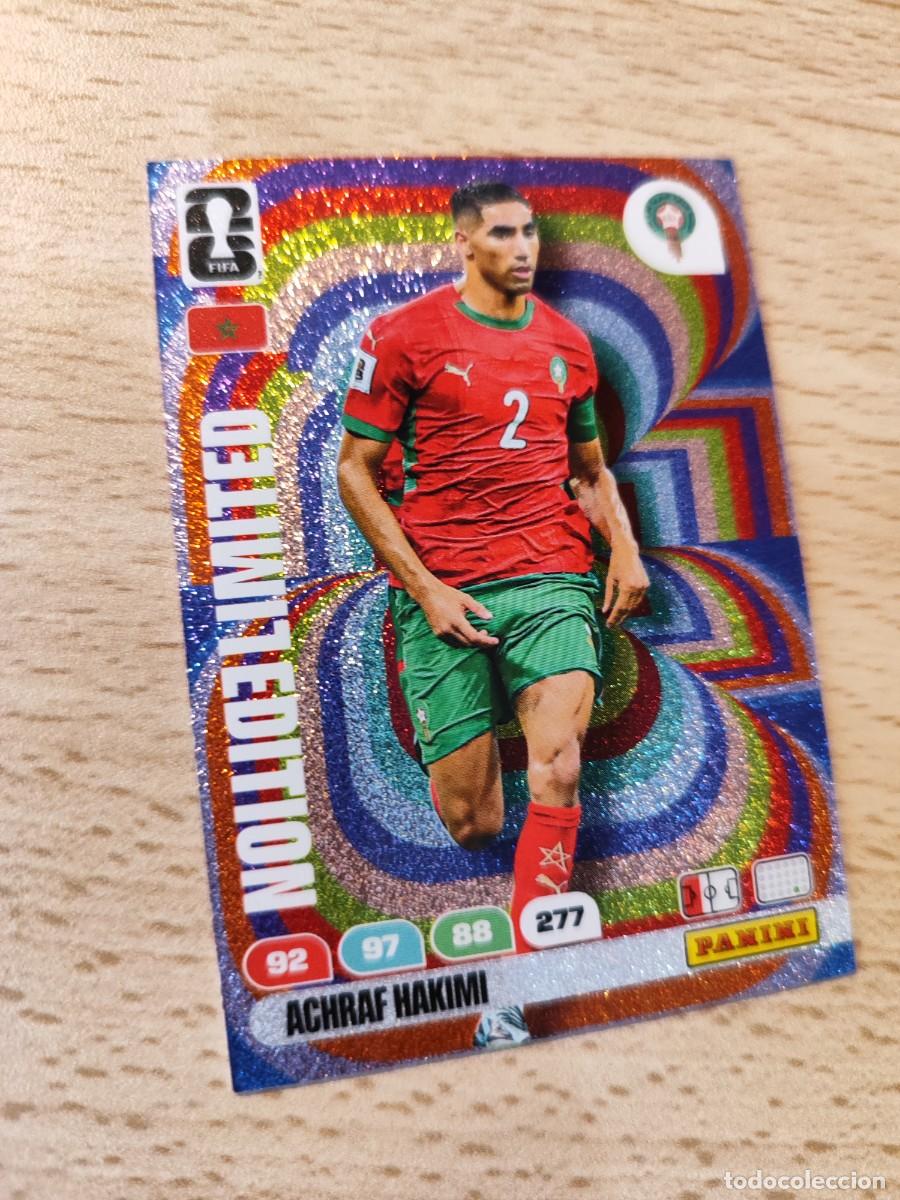 Figurine di Calcio: LE-AH WORLD CUP 2026 ACHRAF HAKIMI MARRUECOS LIMITED EDITION ADRENALYN MUNDIAL PANINI 26