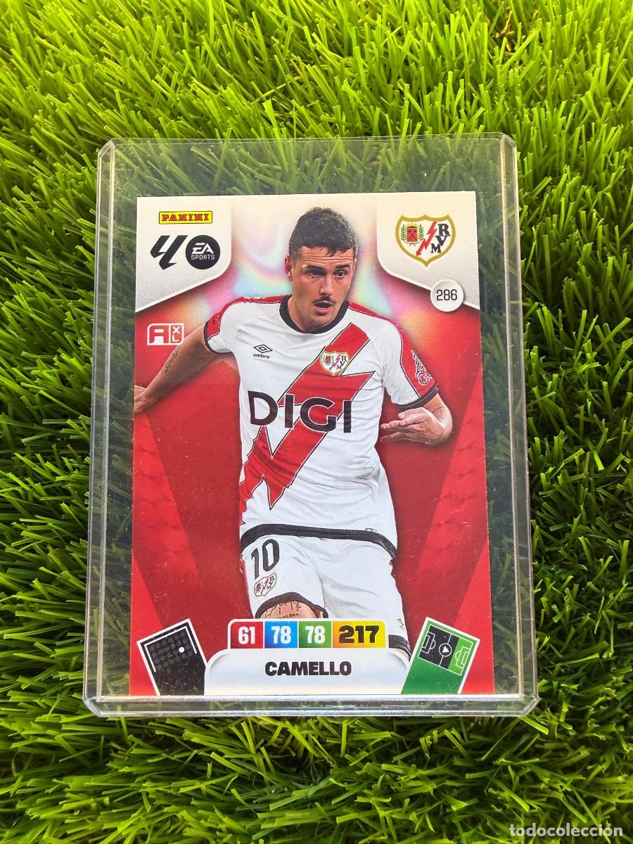 Cromos de F&uacute;tbol: N&ordm; 286 Camello Rayo Vallecano Adrenalyn XL 25 26