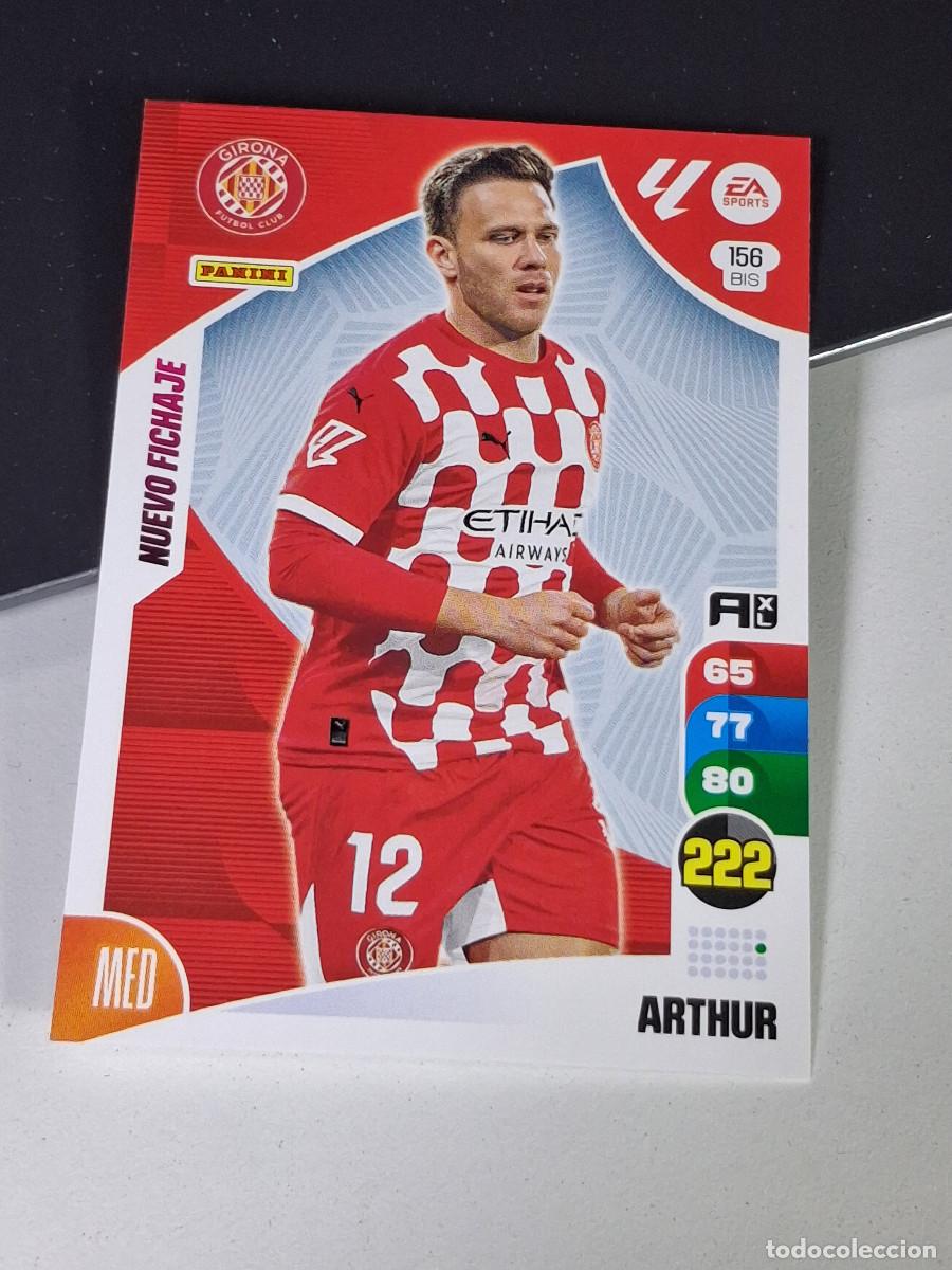 Figurine di Calcio: A6 156BIS 156 BIS ARTHUR GIRONA LIGA ADRENALYN XL 2024 2025 24 25 PANINI