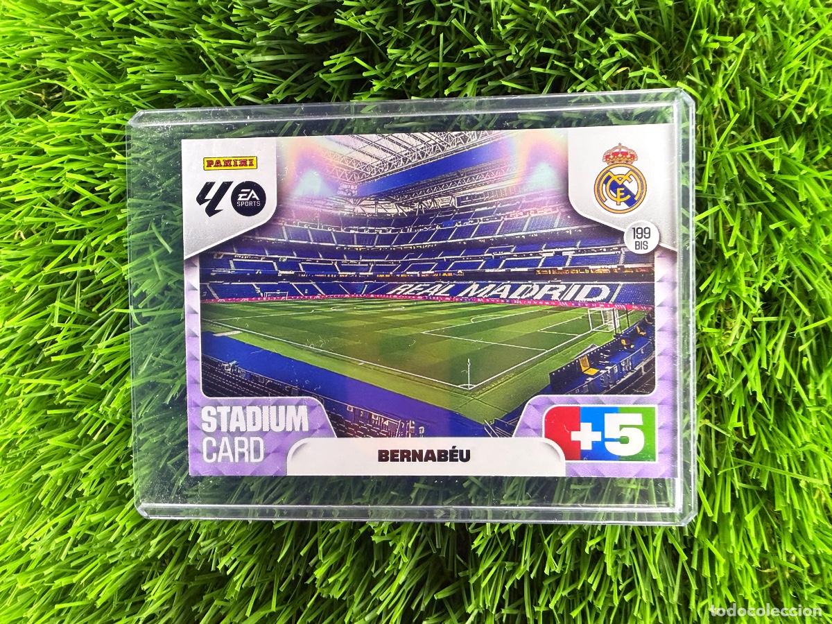 Cromos de F&uacute;tbol: N&ordm; 199BIS Bernab&eacute;u Stadium Card Real Madrid CF Adrenalyn XL 25 26