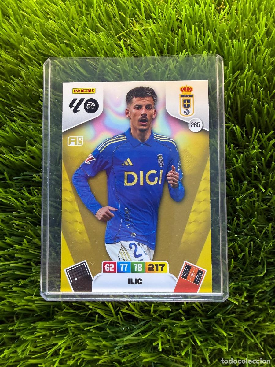 Cromos de F&uacute;tbol: N&ordm; 265 Ilic Real Oviedo Adrenalyn XL 25 26