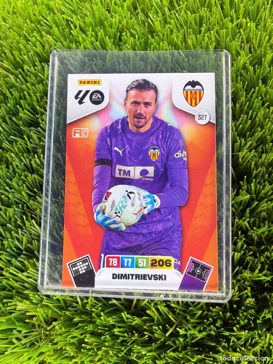 Cromos de Futebol: N&ordm; 327 Dimitrievski Valencia CF Adrenalyn XL 25 26