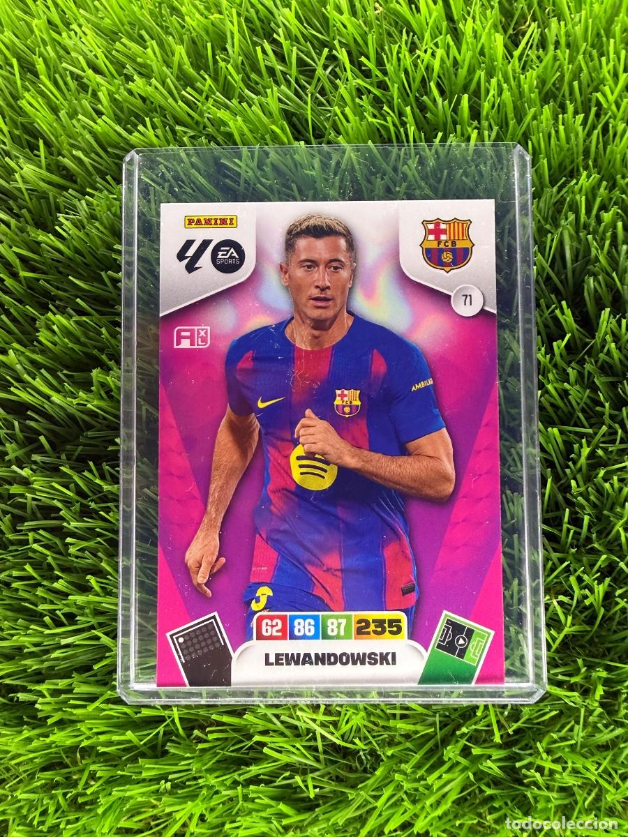 Cartes &agrave; collectionner de Football: N&ordm; 71 Lewandowski FC Barcelona Adrenalyn XL 25 26