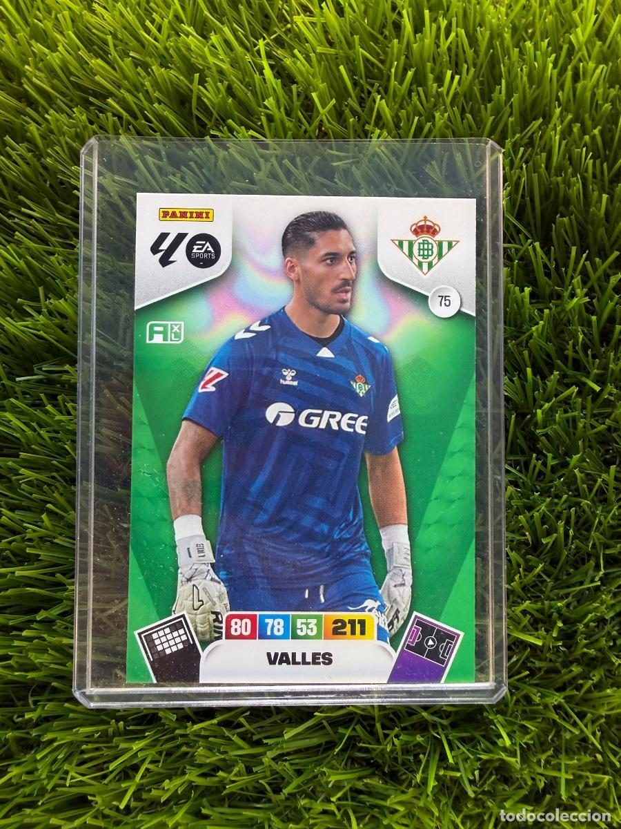 Cromos de F&uacute;tbol: N&ordm; 75 Valles Real Betis Adrenalyn XL 25 26