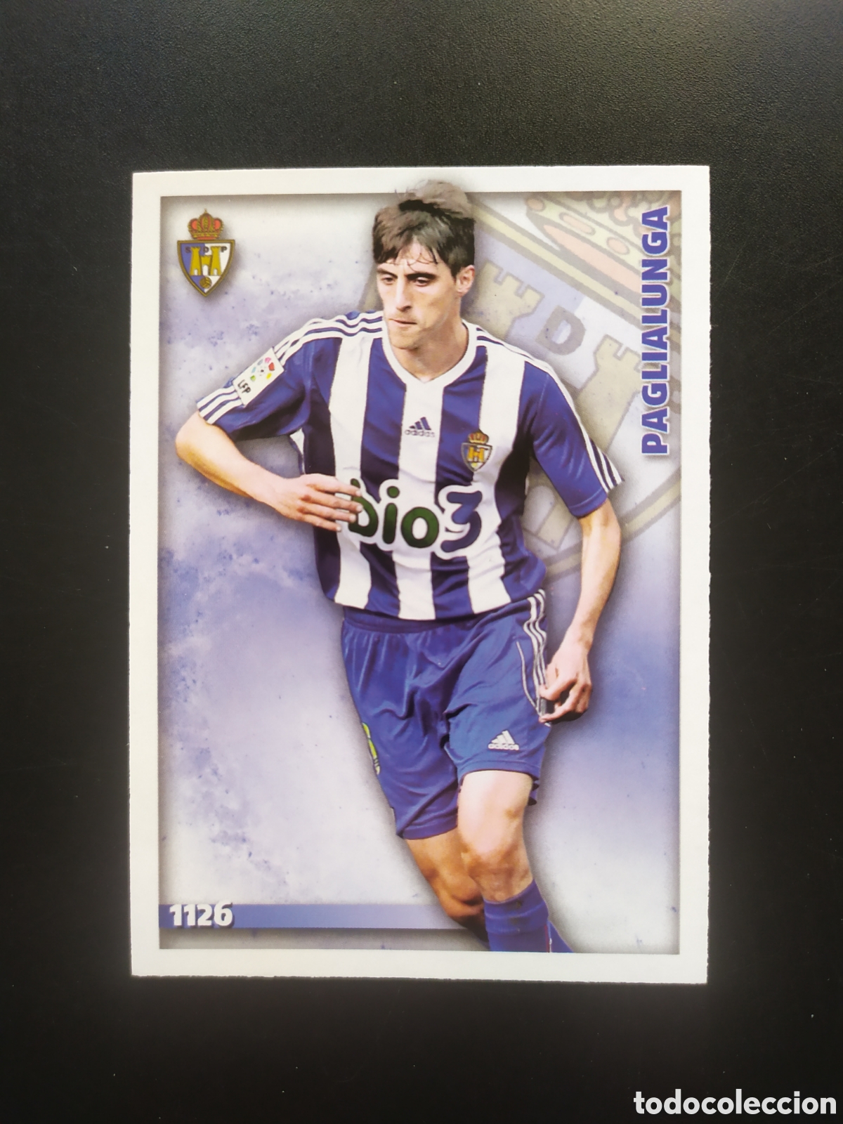 Cromos de F&uacute;tbol: Mundicromo fichas Liga 2014 2015 14 15 Paglialunga n&deg; 1126 Ponferradina