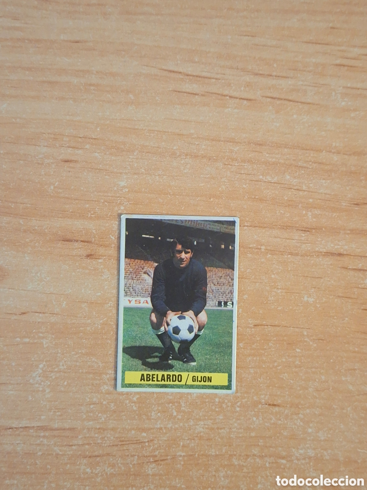 Cromos de F&uacute;tbol: Este 74 75 abelardo gijon coloca despegado ver fotos