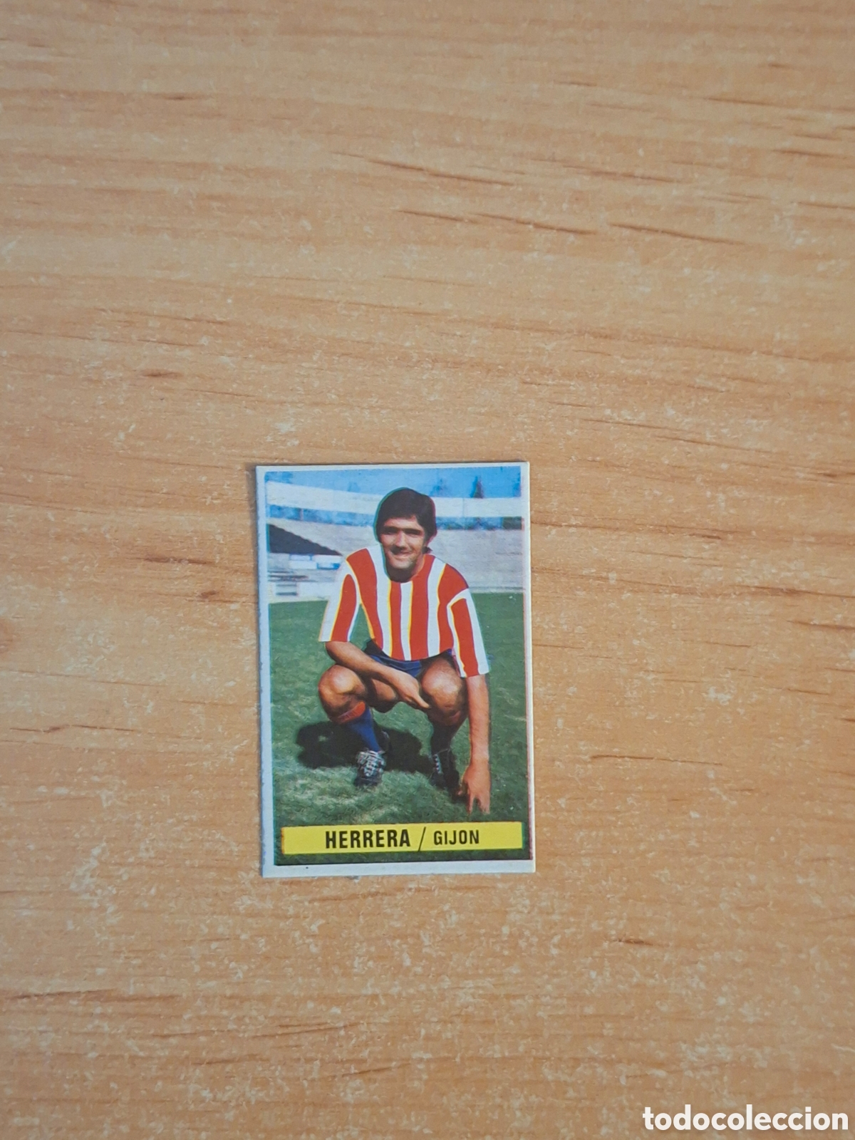 Cromos de Futebol: Este 74 75 herrera gijon coloca despegado ver fotos