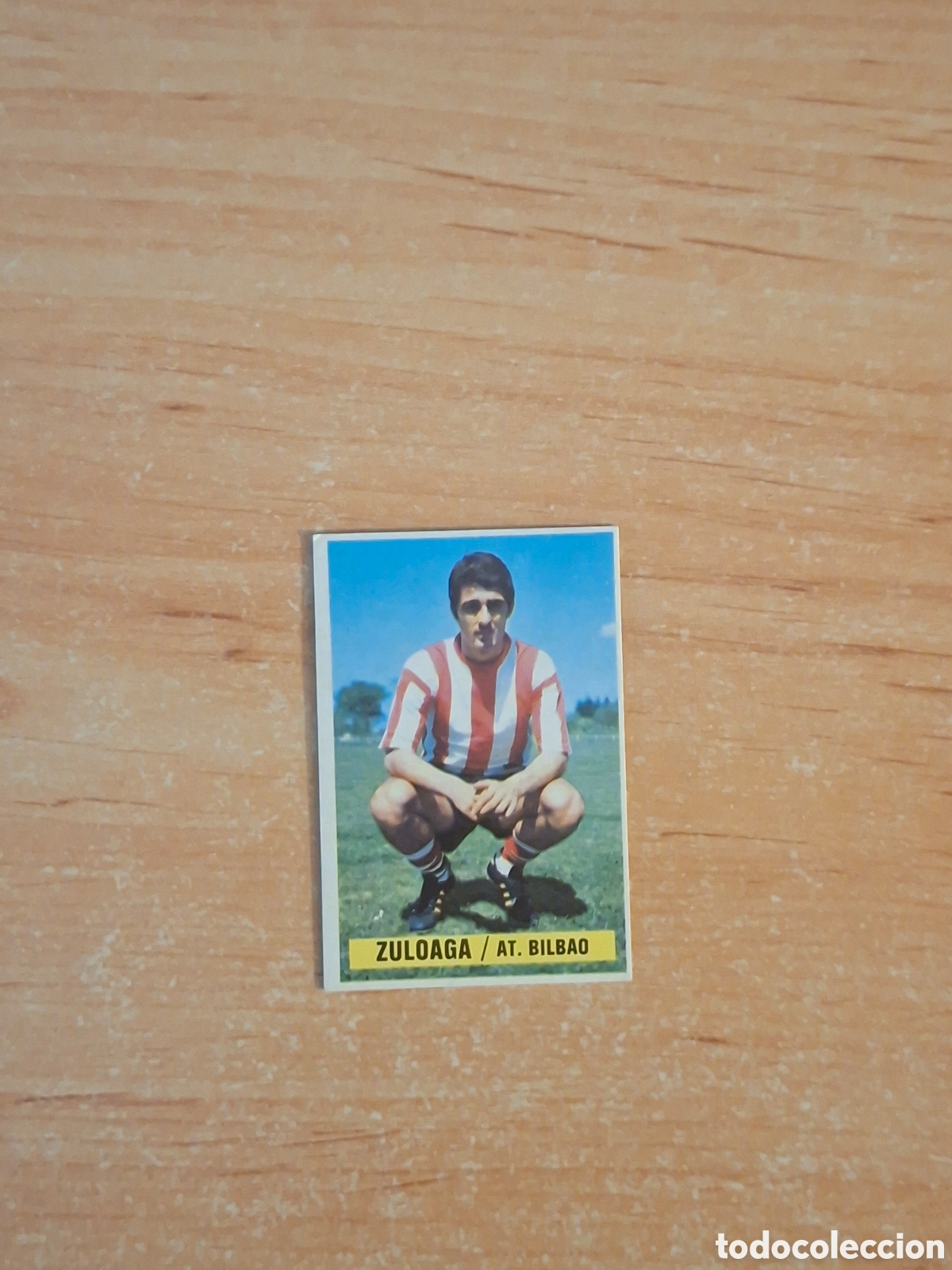 Cromos de F&uacute;tbol: Este 74 75 zuloaga Bilbao coloca despegado ver fotos