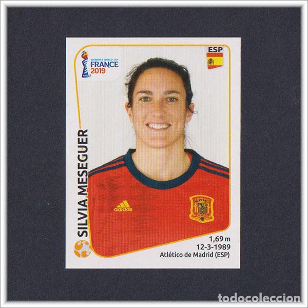 Cromos de F&uacute;tbol: FIFA WOMEN'S WORLD CUP FRANCE 2019 PANINI SILVIA MESEGUER 153 ESPA&Ntilde;A WOMEN MUNDIAL FEMENINO FRANCIA
