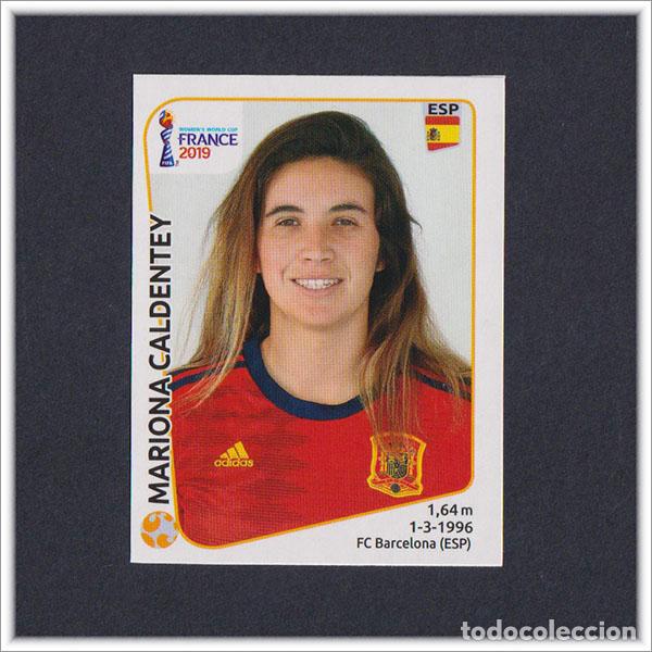 Cromos de F&uacute;tbol: FIFA WOMEN'S WORLD CUP FRANCE 2019 PANINI MARIONA CALDENTEY 5 BIS ESPA&Ntilde;A MUNDIAL FEMENINO FRANCIA