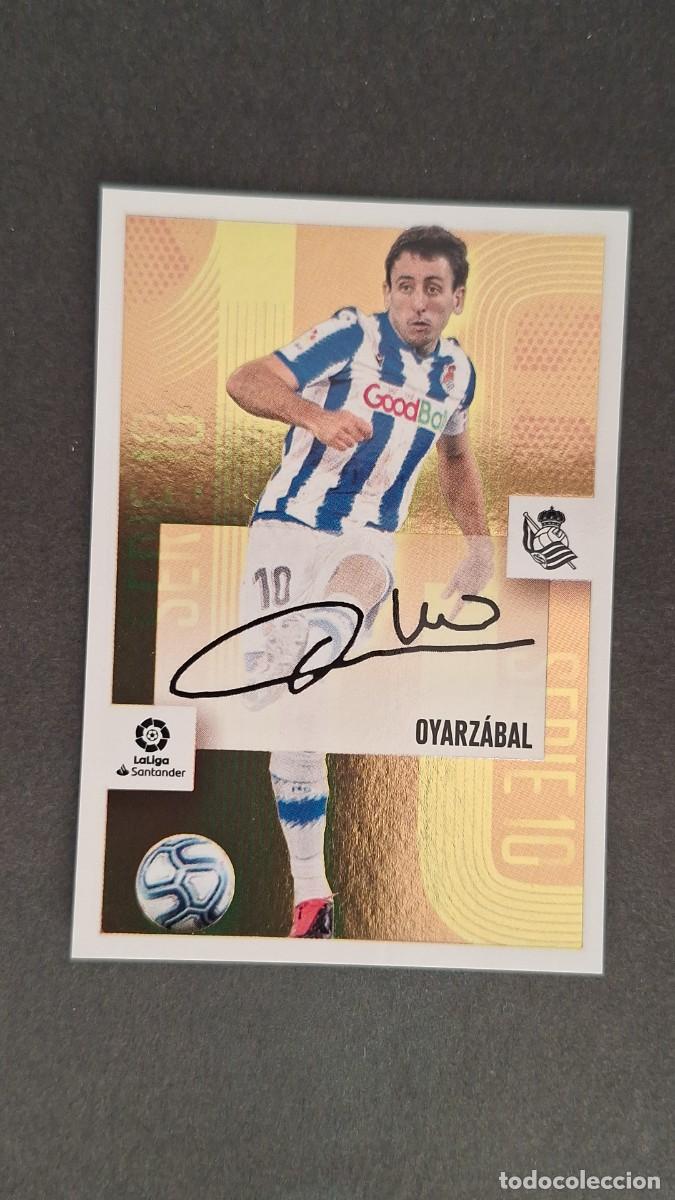 Cromos de F&uacute;tbol: L2 OYARZABAL REAL SOCIEDAD SERIE 10 LIGA ESTE 2020 2021 20 21 NUNCA PEGADO SIN PEGAR