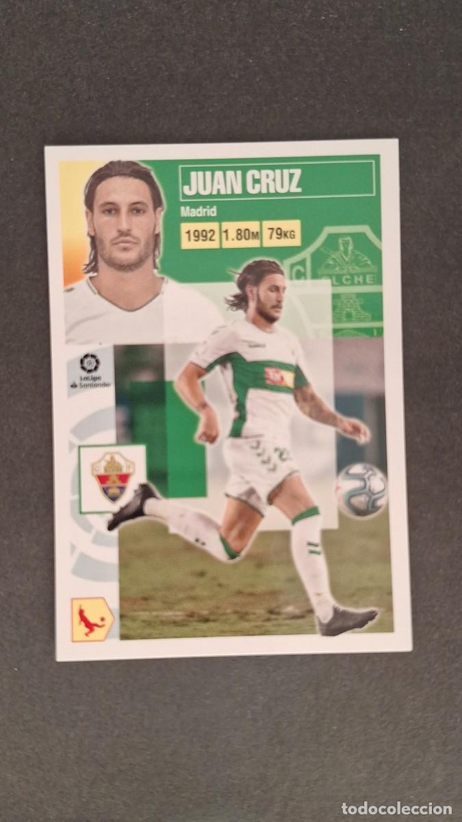 Cromos de Futebol: L2 JUAN CRUZ ELCHE C. F. LIGA ESTE 2020 2021 20 21 NUNCA PEGADO SIN PEGAR