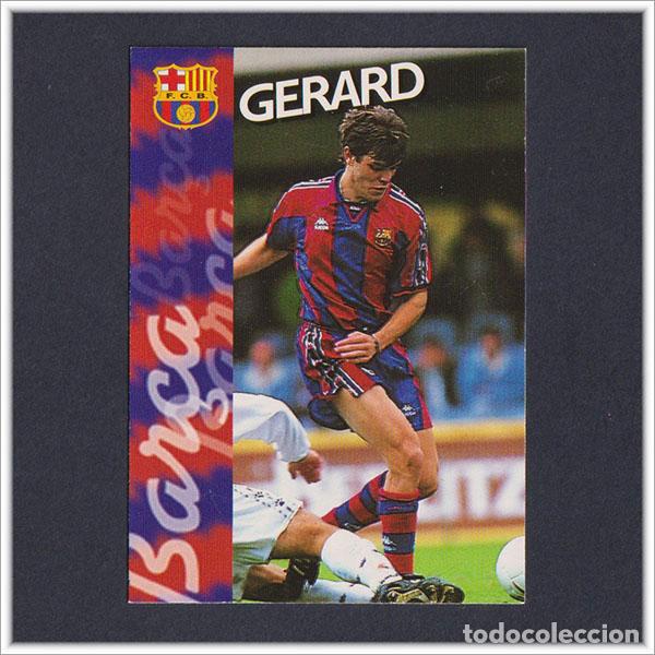 Cromos de F&uacute;tbol: COLECCI&Oacute;N OFICIAL FC BARCELONA 1996 1997 96 97 PANINI GERARD LOPEZ N&ordm; 118 CARD LIGA ALBUM BAR&Ccedil;A