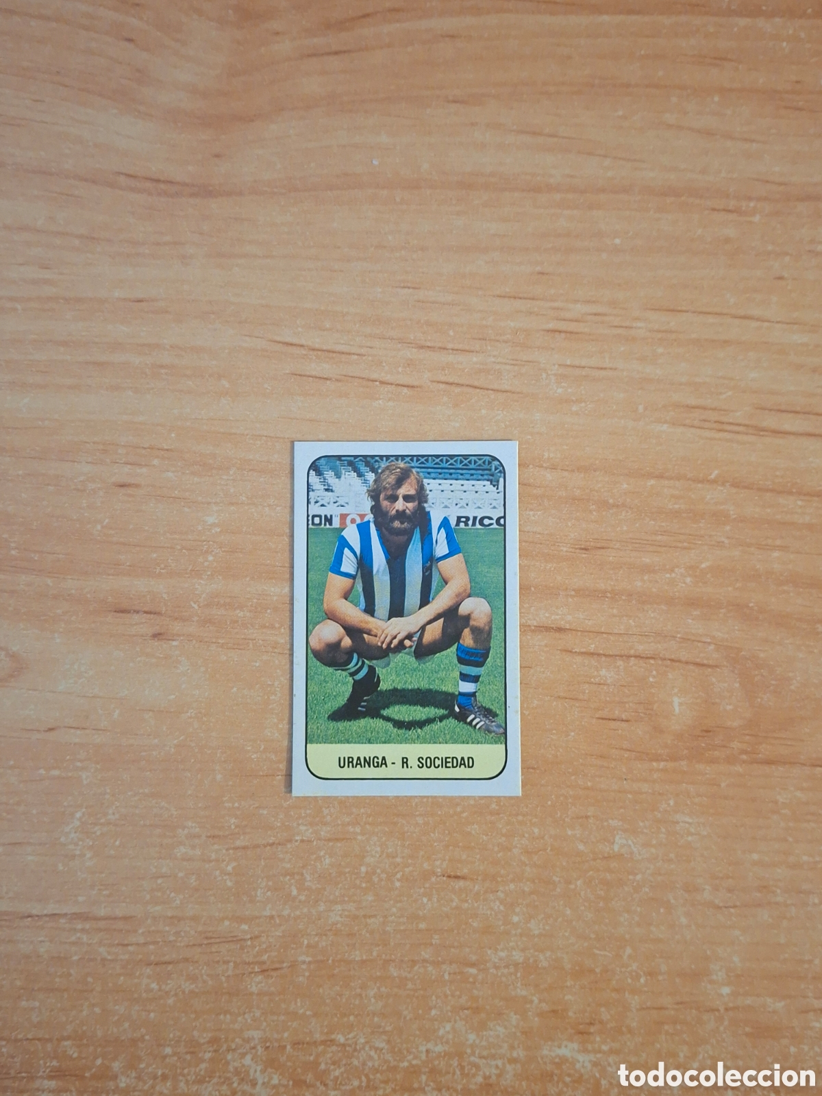 Football Stickers: Este 78 79 uranga real sociedad baja despegado ver fotos