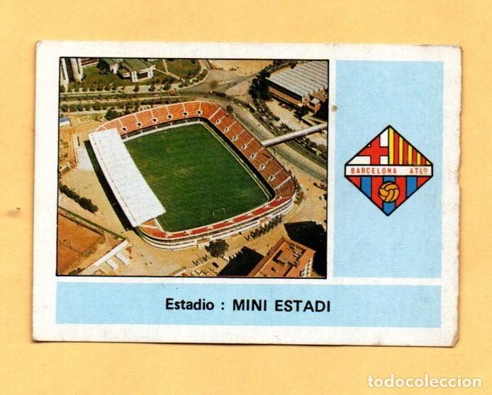 Fu&szlig;ball-Sticker: FHER 1985 TRIDEPORTE 227 MINI ESTADI FC.BARCELONA SIN PEGAR