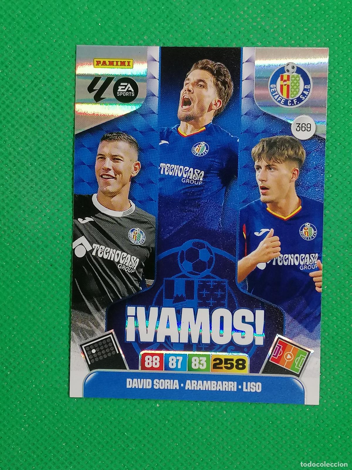 Cromos de Futebol: 369 DAVID SORIA ARAMBARRI LISO VAMOS ⚽ LIGA ADRENALYN XL 2025 2026 25 26 ⚽