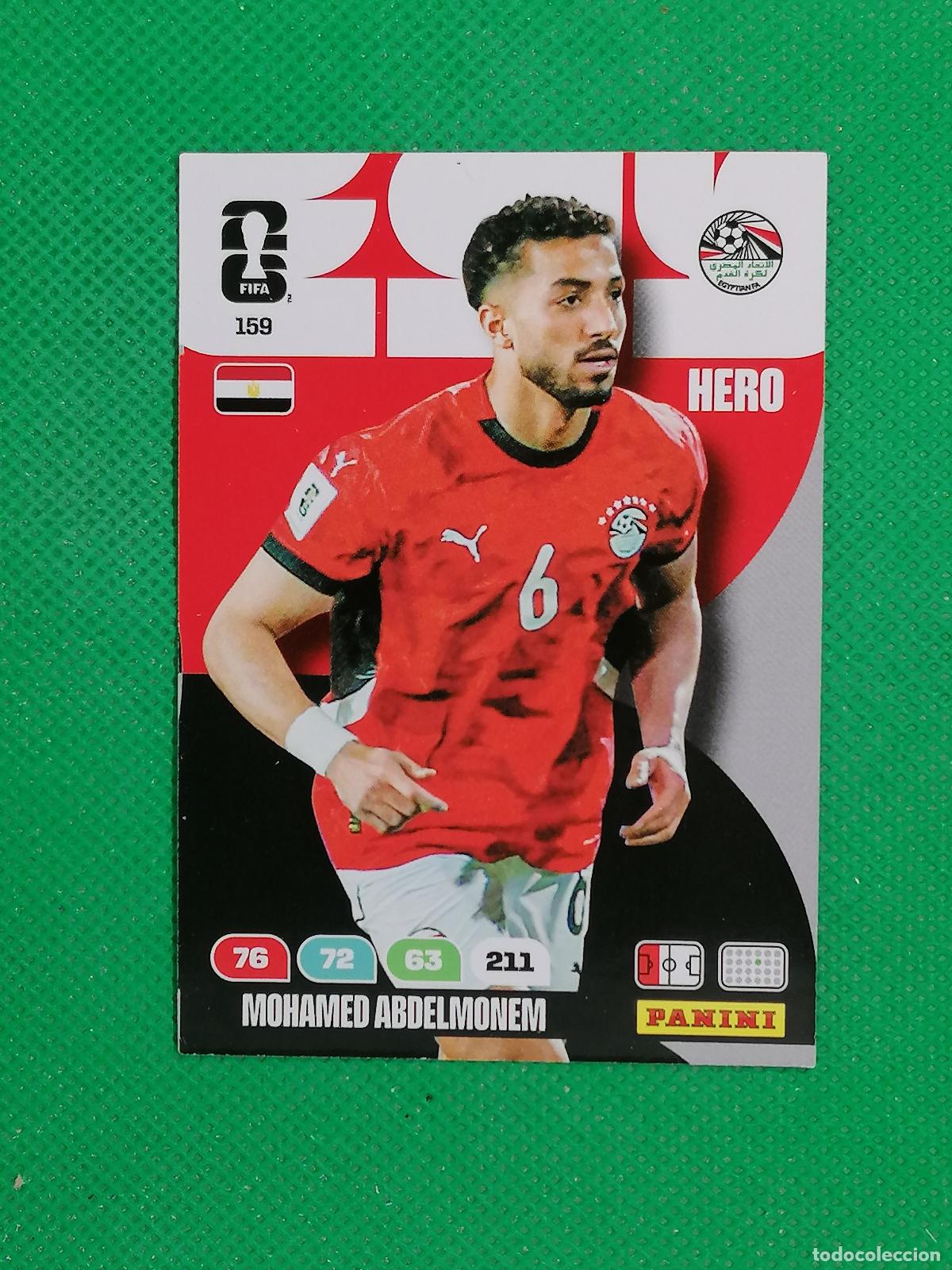 Cromos de F&uacute;tbol: 159 MOHAMMED ABDELMONEM EGYP HERO ⚽ PANINI ADRENALYN FIFA WORLD CUP 26 2026 ⚽