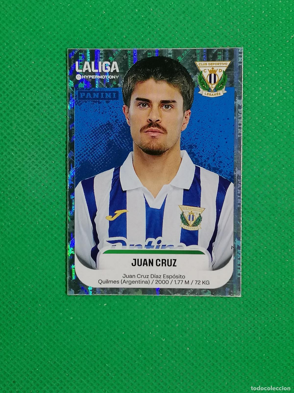 Fu&szlig;ball-Sticker: 282 JUAN CRUZ MALAGA ⚽ PANINI LIGA HYPERMOTION 25 26 2025 2026 ⚽