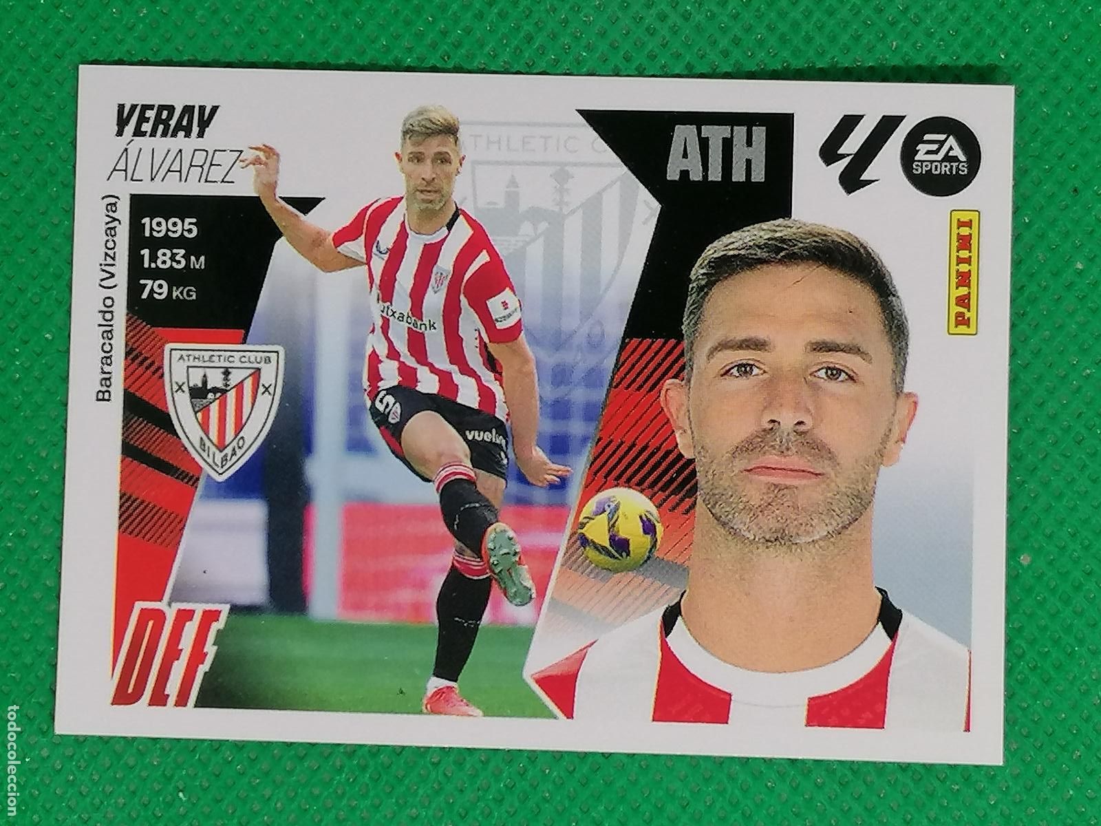 Cromos de F&uacute;tbol: 8 YERAY ALVAREZ ATHLETIC BILBAO ⚽ PANINI LIGA ESTE 25 26 2025 2026 ⚽