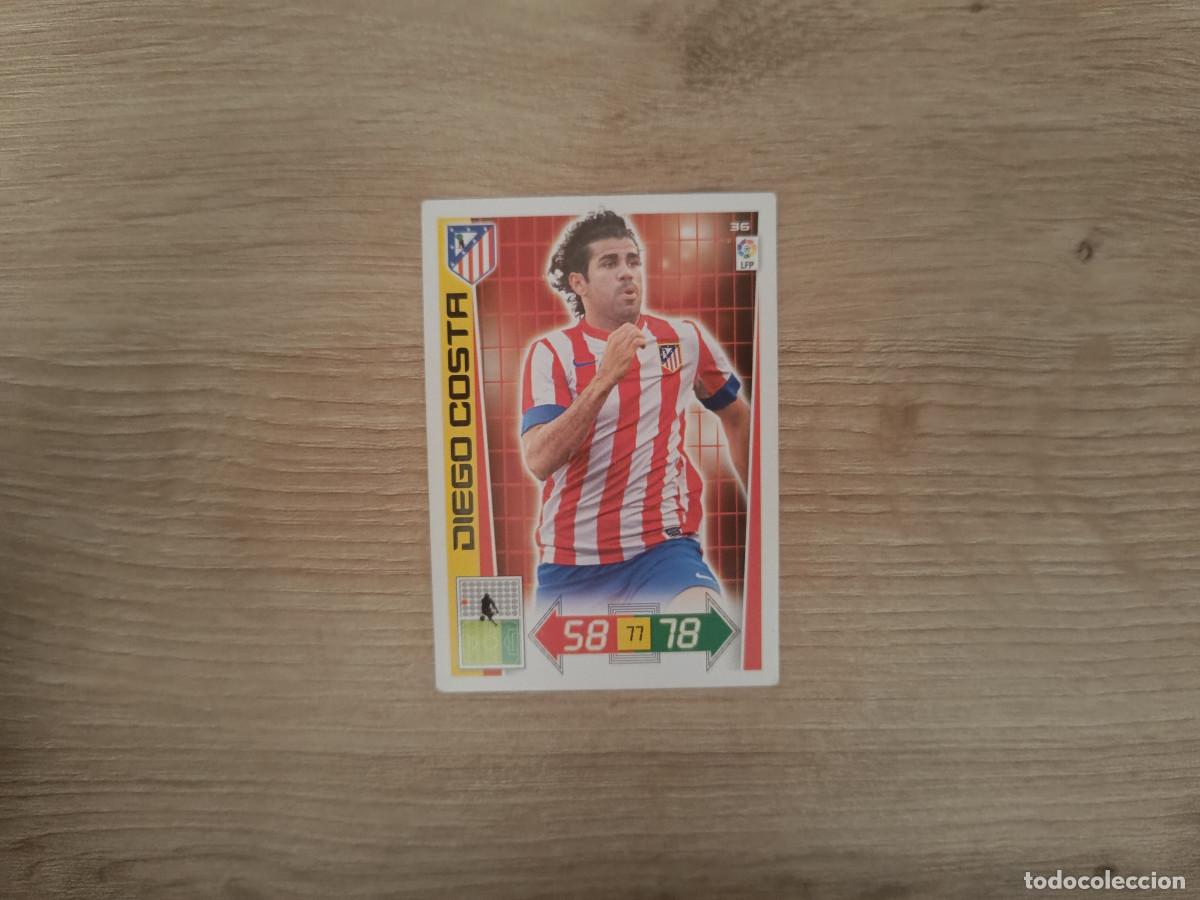 Fu&szlig;ball-Sticker: CROMO DE F&Uacute;TBOL PANINI ADRENALYN DIEGO COSTA 36 ATLETICO 12 13 2012 2013