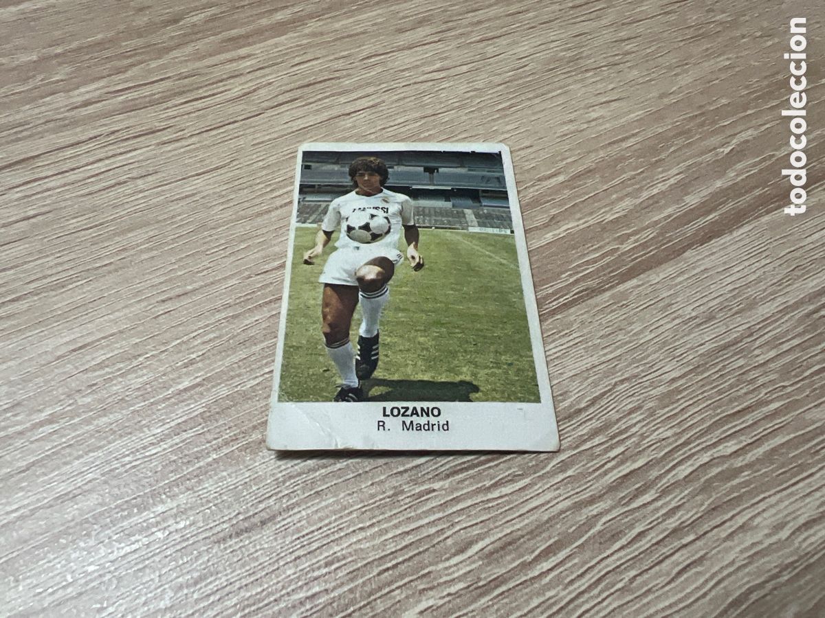 Football Stickers: 1984 LOZANO REAL MADRID N&ordm; &ordm; CROMOS CANO SIN PEGAR