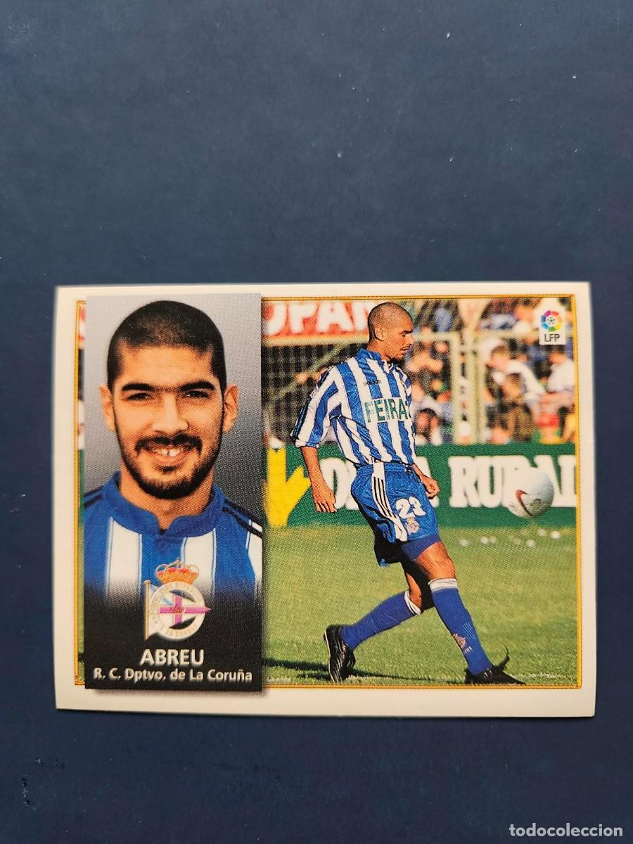 Fu&szlig;ball-Sticker: ABREU DEPORTIVO LIGA ESTE 98 99 1998 1999 SIN PEGAR NUNCA PEGADO