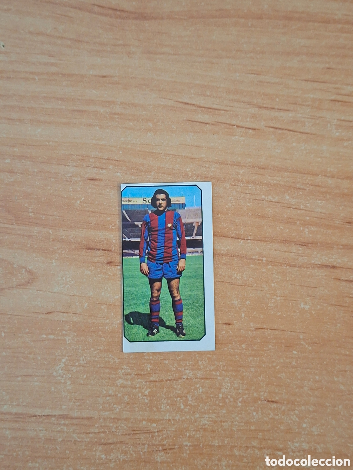 Cromos de F&uacute;tbol: Este 77 78 carre&ntilde;o Barcelona baja despegado ver fotos