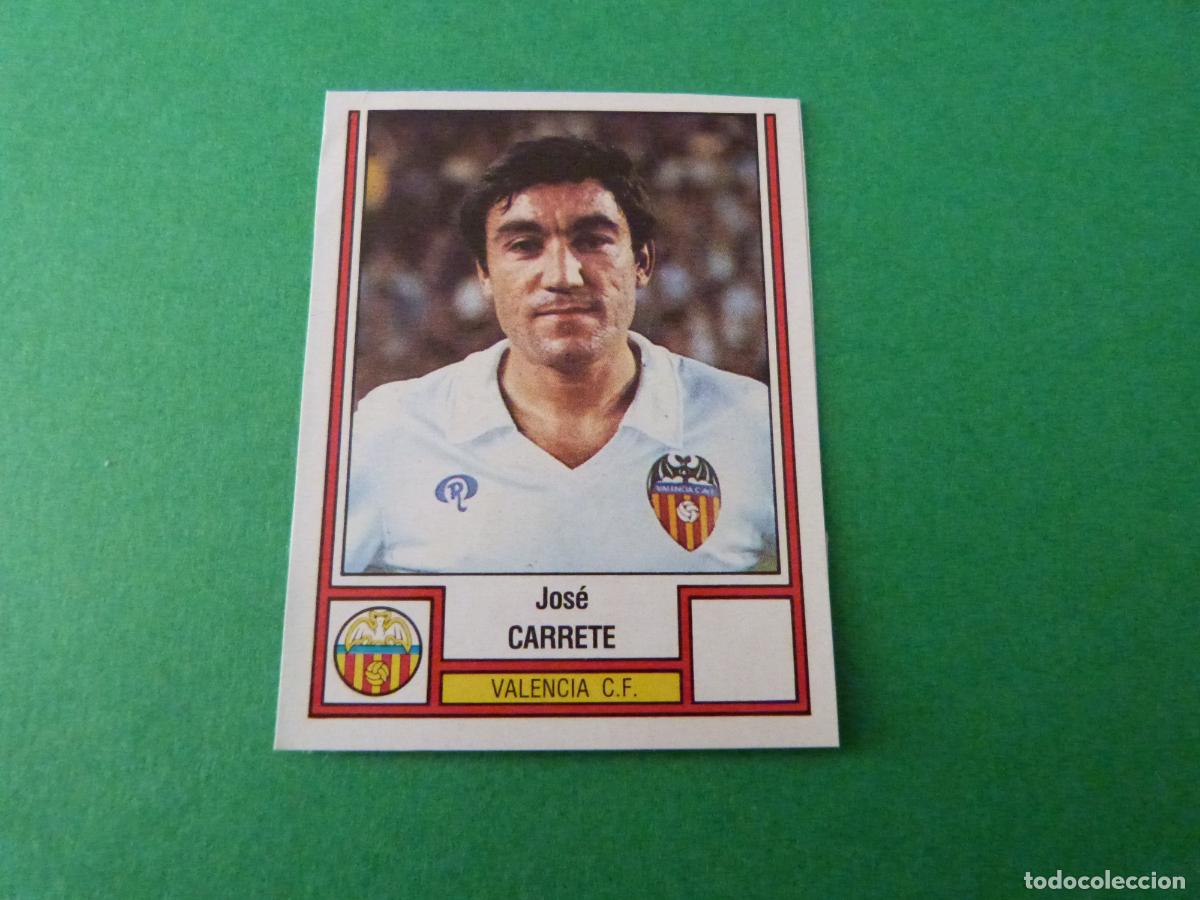 Cromos de F&uacute;tbol: CROMO FUTBOL CARRETE VALENCIA C.F. RECORTADO N&ordm; 276 LIGA FUTBOL 83/1983 FIGURINE PANINI