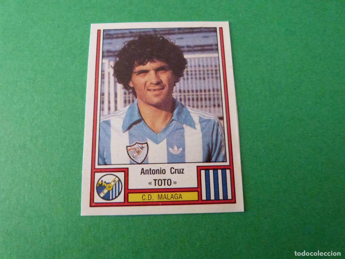 Cromos de F&uacute;tbol: CROMO FUTBOL TOTO MALAGA C.F. RECORTADO N&ordm; 162 LIGA FUTBOL 83/1983 FIGURINE PANINI
