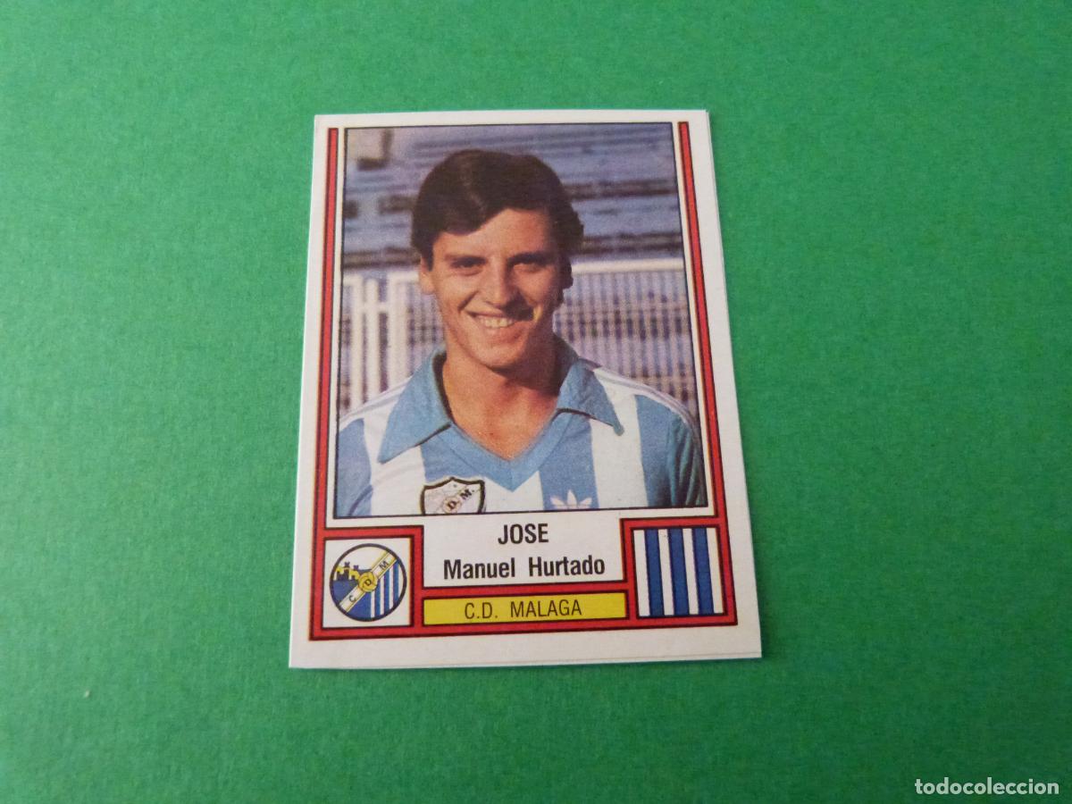 Cromos de F&uacute;tbol: CROMO FUTBOL JOSE MALAGA C.F. RECORTADO N&ordm; 161 LIGA FUTBOL 83/1983 FIGURINE PANINI