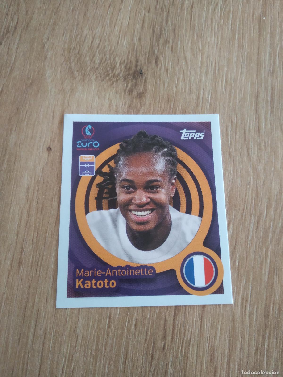 Cromos de F&uacute;tbol: 237 KATOTO FRANCIA CROMO TOPPS EURO FEMENINA 2025 EUROCOPA FUTBOL FEMENINO UEFA WOMEN'S