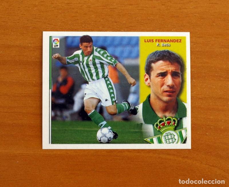 Cromos de F&uacute;tbol: Real Betis - Luis Fern&aacute;ndez - Ediciones Este Liga 2002-2003, 02-03 - Nunca pegado