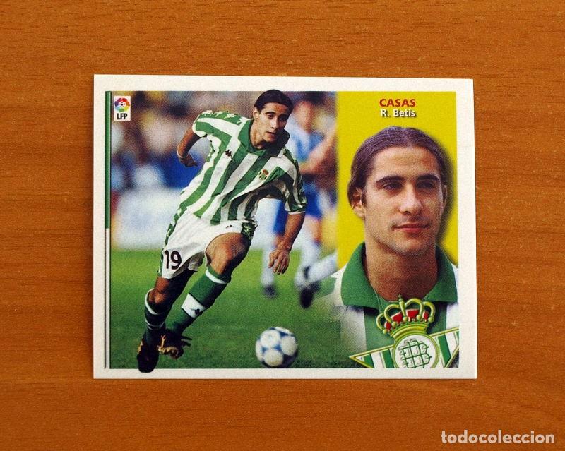 Cromos de F&uacute;tbol: Real Betis - Casas - Ediciones Este Liga 2002-2003, 02-03 - Nunca pegado