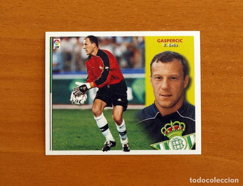 Cromos de F&uacute;tbol: Real Betis - Gaspercic - Ediciones Este Liga 2002-2003, 02-03 - Nunca Pegado
