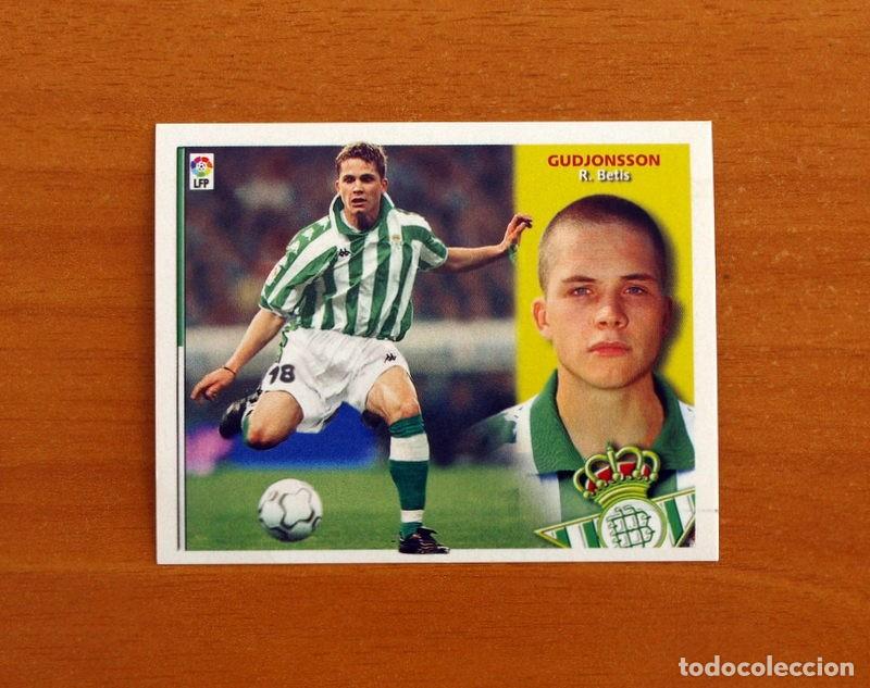 Fu&szlig;ball-Sticker: Real Betis - Gudjonsson - Ediciones Este Liga 2002-2003, 02-03 - Nunca Pegado
