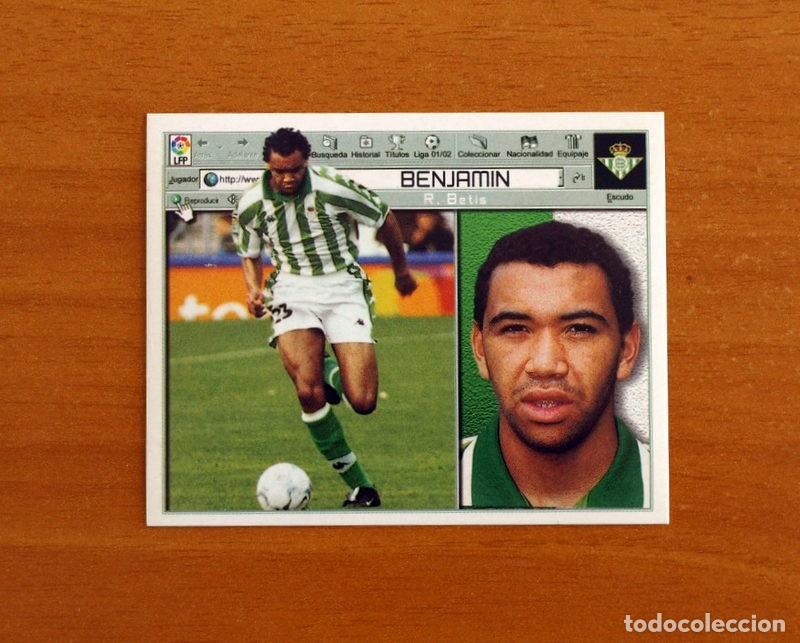 Fu&szlig;ball-Sticker: Real Betis - Benjamin - Ediciones Este Liga 2001-2002, 01-02 - Nunca pegado
