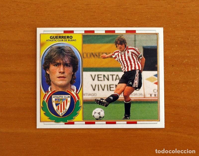 Fu&szlig;ball-Sticker: Athletic de Bilbao - Julen Guerrero - Ediciones Este Liga 1996-1997, 96-97 - Nunca pegado