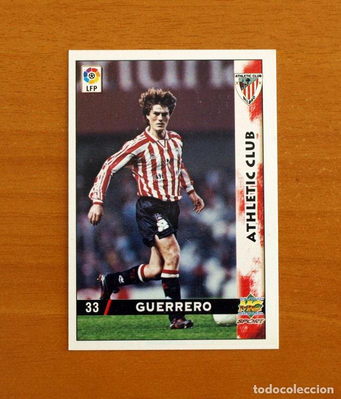 Cromos de F&uacute;tbol: Athletic de Bilbao -N&ordm; 33 Julen Guerrero -Mundicromo Las Fichas de la Liga 1998-1999-98-99