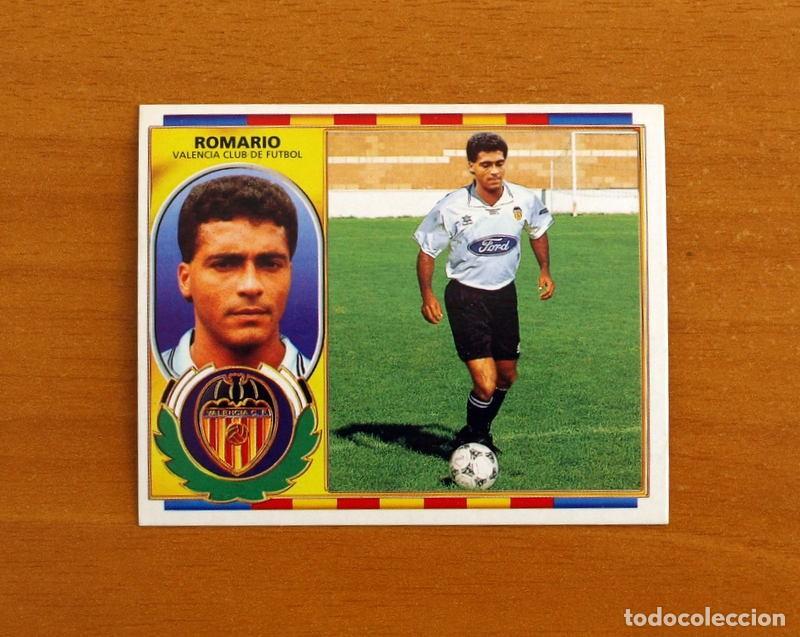 Cromos de F&uacute;tbol: Valencia - Romario - Fichaje n&ordm; 23 - Ediciones Este Liga 1996-1997, 96-97 - Nunca Pegado