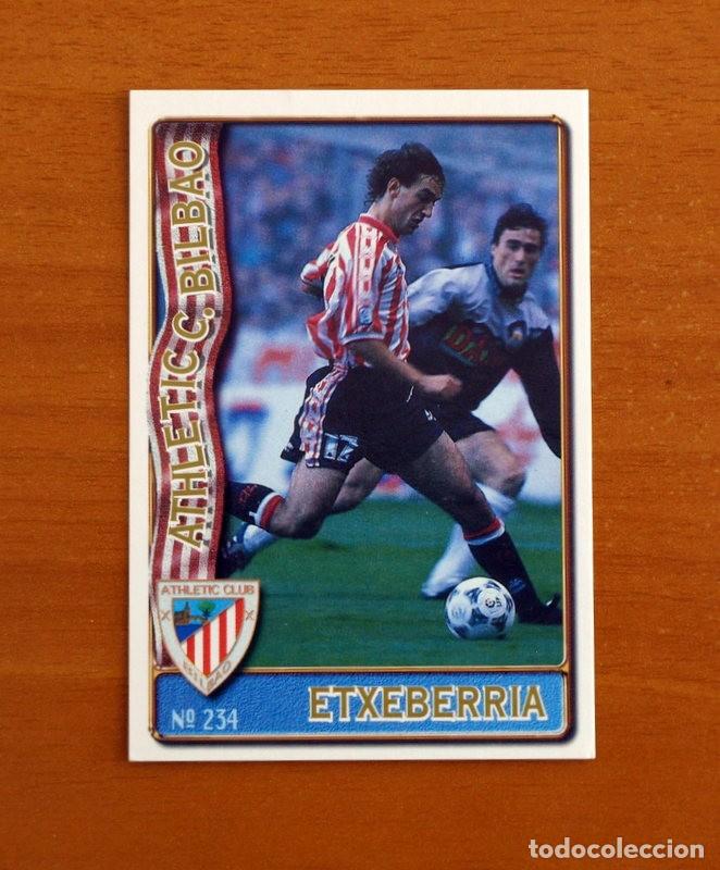Cartes &agrave; collectionner de Football: Athletic Bilbao -N&ordm; 234 Etxeberria -Mundicromo Las Fichas de la Liga de F&uacute;tbol 1996-1997-96-97