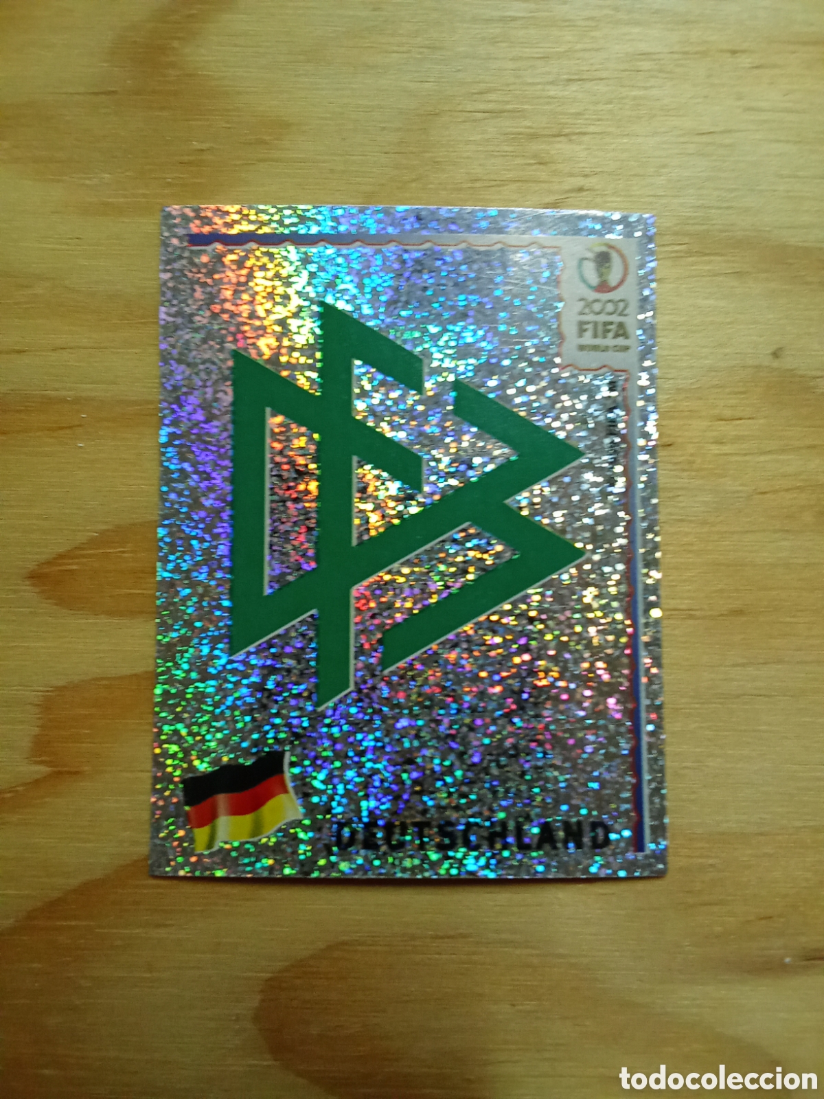 Figurine di Calcio: ESCUDO ALEMANIA 314 MUNDIAL WORLD CUP KOREA JAPON 2002 PANINI NUNCA PEGADO