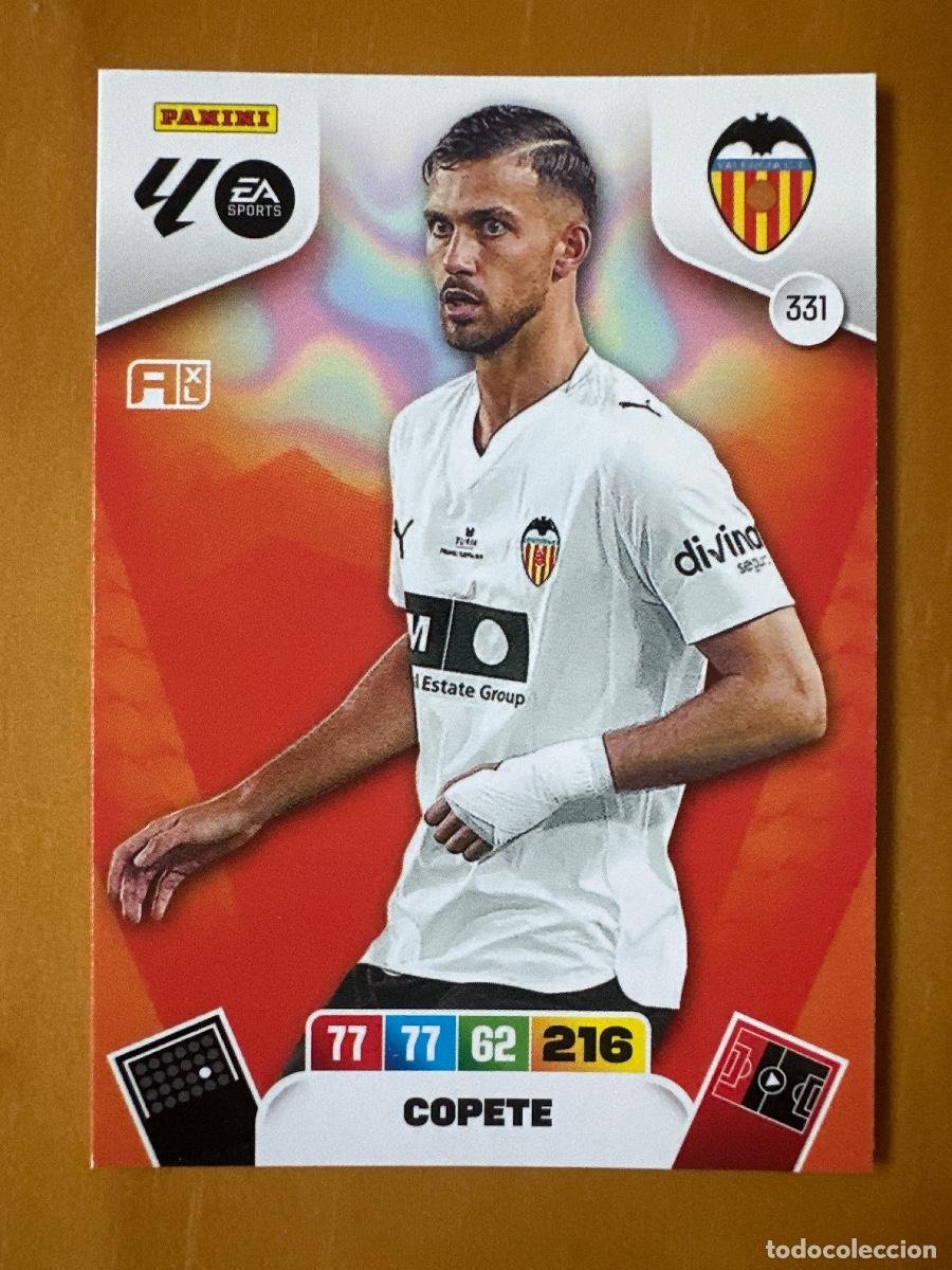 Figurine di Calcio: 331 Jos&eacute; Copete, Valencia CF, Panini Adrenalyn XL La Liga 2025 2026 25 26