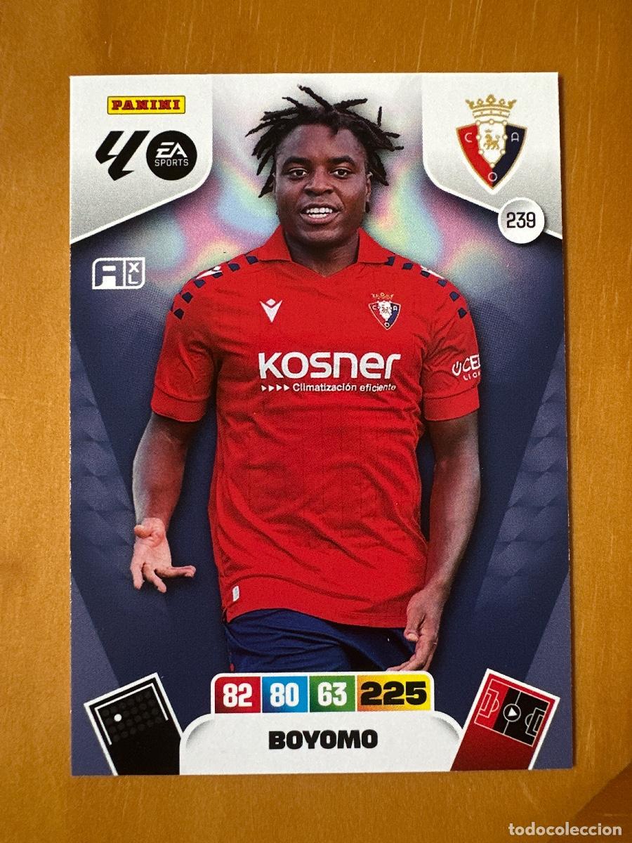 Figurine di Calcio: 239 Enzo Boyomo, CA Osasuna, Panini Adrenalyn XL La Liga 2025 2026 25 26
