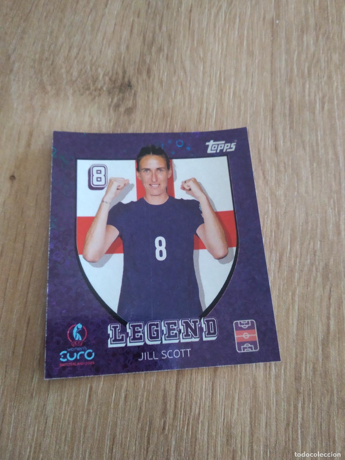 Cromos de F&uacute;tbol: 303 JILL SCOTT INGLATERRA CROMO TOPPS EURO FEMENINA 2025 EUROCOPA FUTBOL FEMENINO UEFA WOMEN'S