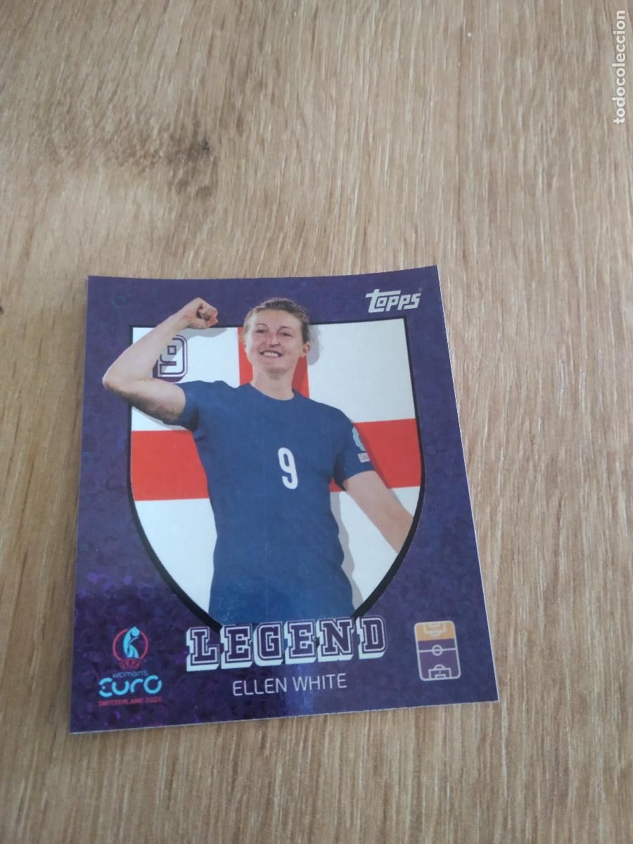 Cromos de F&uacute;tbol: 304 ELLEN WHITE INGLATERRA CROMO TOPPS EURO FEMENINA 2025 EUROCOPA FUTBOL FEMENINO UEFA WOMEN'S
